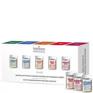 Farmona Professional, zestaw aktywnych koncentratów do pielegnacji skóry, 10x5ml