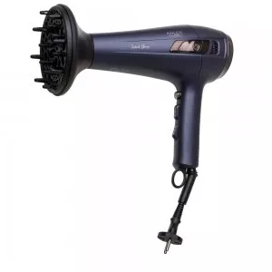 Adler Suszarka do włosów ze zwijanym przewodem + dyfuzor 2400W AD 2273 Fioletowa