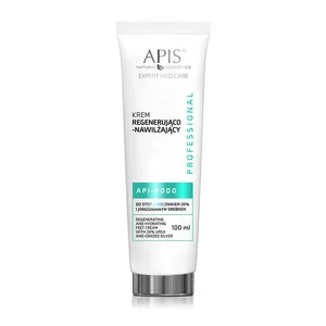 Apis API-PODO, Krem regenerująco-nawilżający do stóp z mocznikiem % i jonizowanym srebrem, 100ml