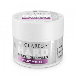 Claresa Hard& Easy Builder Gel żel budujący Milky White 45g