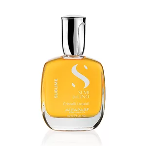 Alfaparf Milano Semi di Lino Sublime, płynne kryształki do wszystkich rodzajów włosów, 50ml