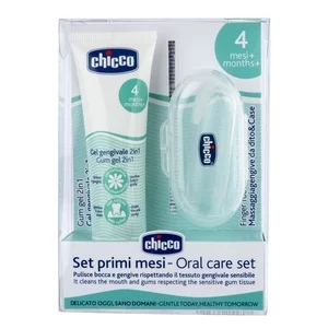 Chicco Zestaw startowy żel na ząbkowanie 30ml + szczoteczka na palec