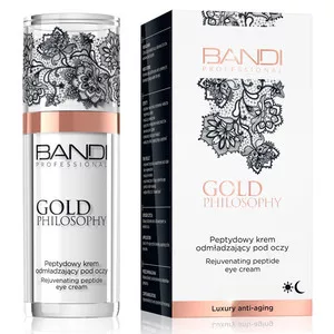 Bandi Gold Philosophy, peptydowy krem odmładzający pod oczy, 30ml
