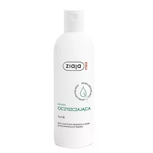Ziaja Med Kuracja Oczyszczająca, tonik do oczyszcza skóry twarzy, 200ml