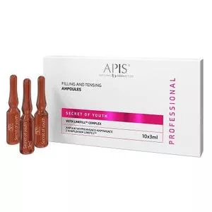 Apis Professional Sekret Młodości, ampułki wypełniająco-napinające z kompleksem Linefill, 10x3ml