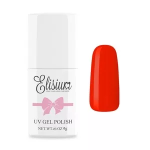 Elisium, lakier hybrydowy 033 Original red, 9g