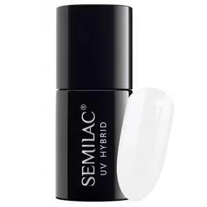 Semilac, lakier hybrydowy, 7ml, 001 Strong White