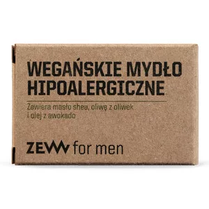 ZEW for Men, wegańskie mydło hipoalergiczne, 85ml