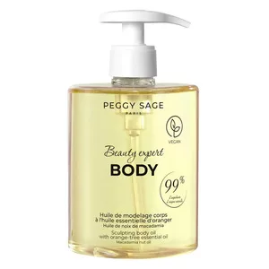 Peggy Sage, modelujący olejek do masażu z olejkiem z pomarańczy, 500ml, ref.403503