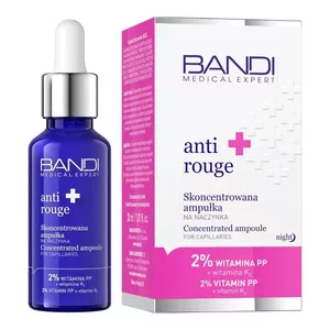 Bandi Medical Expert, Anti Rouge, skoncentrowana ampułka na naczynka, 30ml
