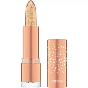 Catrice Glam In Gold Glow Lip Balm, transparentny balsam do ust o połyskującej formule, 3.5g