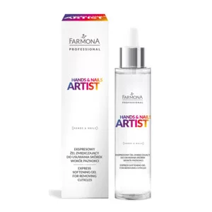 Farmona Professional Hands & Nails Artist, Ekspresowy żel zmniękczający do usuwania skórek wokół paznokci, 50ml
