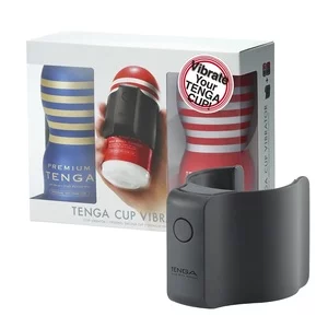 Tenga Cup Vibrator zestaw Cup Vibrator wibrator kubkowy + Original Vacuum Cup jednorazowy masturbator + Premium Vacuum Cup jednorazowy masturbator
