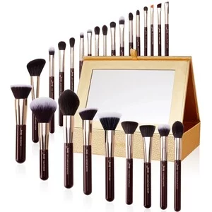 Jessup Zinfandel Makeup Tool zestaw pędzli do makijażu T285 25szt. + szkatułka