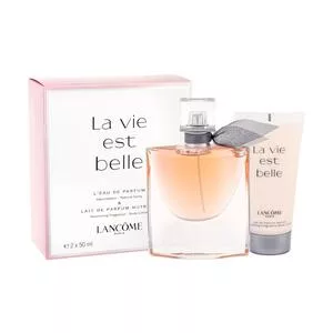 Lancôme La Vie Est Belle, zestaw: Edp 50ml + 50ml Body lotion (W)
