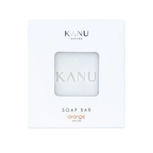 Kanu Nature, wegańskie mydło w kostce, pomarańcza z chili, 75g