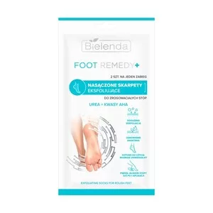 Bielenda Foot Remedy Skarpety Eksfoliujące Do Zrogowaciałych Stóp, 2szt.