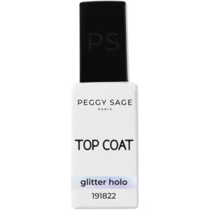 Peggy Sage, top hybrydowy, glitter holo, 11ml