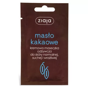 Ziaja Masło kakaowe, maseczka odżywcza do twarzy, 7ml