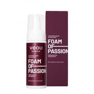 Veoli Botanica Foam of Passion, rozświetlająca pianka do mycia twarzy, 150ml