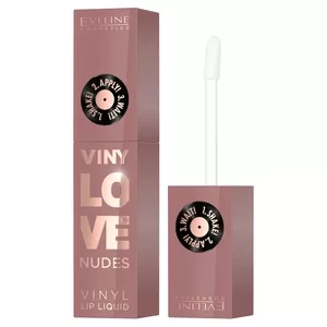 Eveline Cosmetics VinyLove Nudes długotrwała pomadka płynna z efektem winylowym 14 Cool 4ml