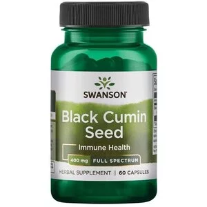 Swanson FS Nasiona czarnego kminu 400mg 60 kaps