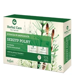 Farmona Herbal Care Skrzyp Polny kuracja w ampułkach do włosów bardzo zniszczonych 5x5ml