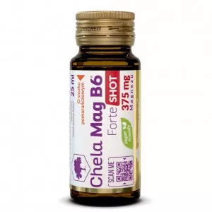 Olimp Labs Chela-Mag B6 Forte Shot suplement diety smak pomarańczowy 25ml