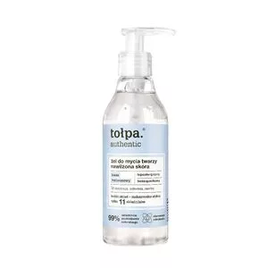 Tołpa Authentic, żel do mycia twarzy nawilżona skóra, 195ml