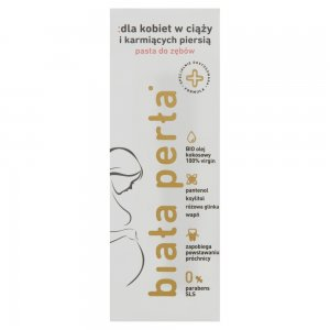 Biała Perła Pasta do zębów dla kobiet w ciąży i karmiących piersią 75ml