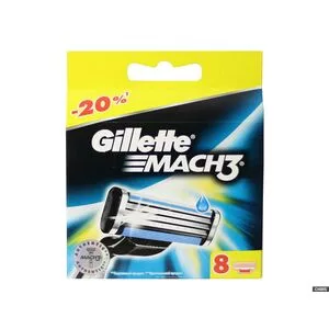 Gillette Mach 3 wymienne ostrza do maszynki do golenia 8 sztuki