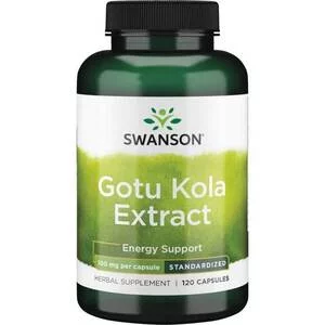Swanson Gotu Kola ekstrakt 100 mg 120 kaps