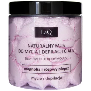 LaQ Kicia Magnolia, mus do mycia i depilacji ciała, 250ml