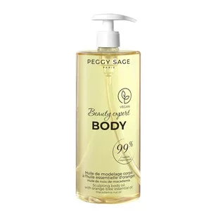 Peggy Sage, modelujący olejek do masażu z olejkiem z pomarańczy, 1000ml, ref.403503