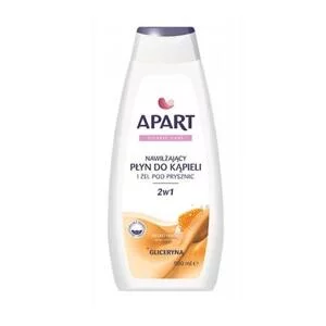 Apart Natural Double Care płyn do kąpieli i żel pod prysznic 2w1 Mleko i Miód 900ml