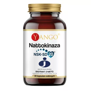 Yango Nattokinaza - NSK-SD 20 suplement diety 30 kapsułek