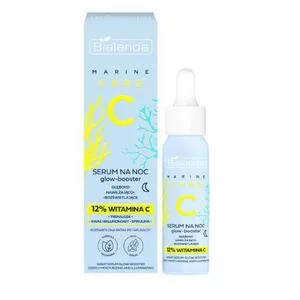 Bielenda C Marine Care, serum głęboko nawilżająco-rozświetlające na noc, 30ml