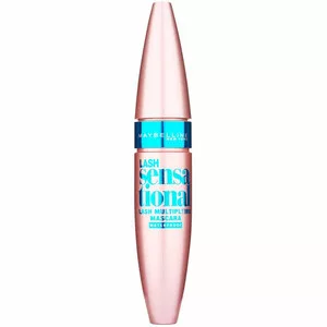 Maybelline New York Lash Sensational Waterproof, wodoodporny tusz do rzęs Black, 9.4ml
