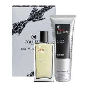 Collistar Unbox Your Style zestaw Acqua Attiva woda toaletowa spray 100ml + żel pod prysznic 250ml (M)