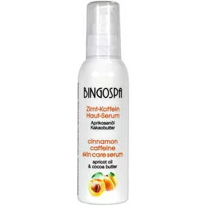 BingoSpa Cynamonowo-kofeinowe serum z olejem morelowym i masłem kakaowym 135g