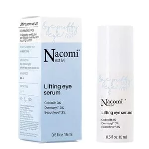 Nacomi Next Level, serum pod oczy na opuchliznę i opadającą powiekę, 15ml