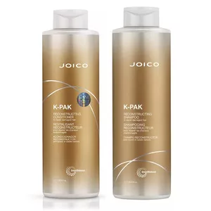 Joico K-Pak, zestaw XL regenerujący do włosów zniszczonych, szampon + odżywka