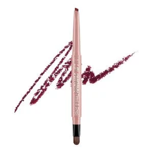 J.Cat Beauty Lip Contour Pencil&Brush, automatyczna konturówka do ust z pędzelkiem, Scarlet berry red, 0,28g