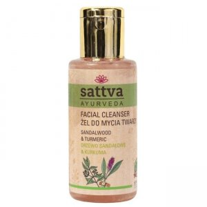 Sattva Facial Cleanser żel do mycia twarzy Sandalwood & Turmeric 100ml