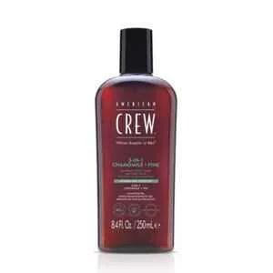 American Crew 3w1 Chamomile&Pine, szampon, odżywka i żel pod prysznic w jednym, 250ml