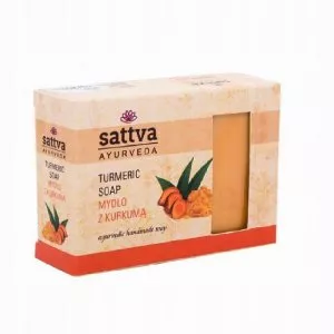 Sattva Mydło handmade z kurkumą 125g