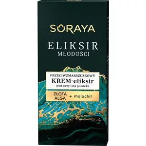 Soraya Eliksir Młodości, Przeciwzmarszczkowy krem pod oczy, 15ml