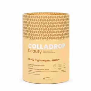 Aura Herbals Colladrop Beauty kolagen Hmg™ 10000 Mg piękna skóra włosy i paznokcie 30 saszetek