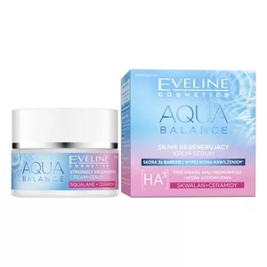 Eveline Cosmetics Aqua Balance silnie regenerujący krem-serum 50ml