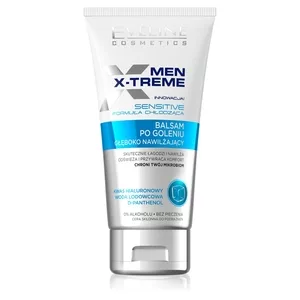 Eveline Men X-Treme, balsam po goleniu, głęboko nawilżający, chłodzący, 0% alkoholu, 150ml